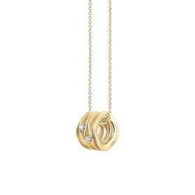 Gelbgold, Halsschmuck, Annamaria Cammilli Dune Halskette GPE2447U