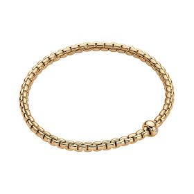 Gelbgold, Armschmuck, FOPE Eka Flex'it Armband 01M01BX_BB_G_XBX_0XS
