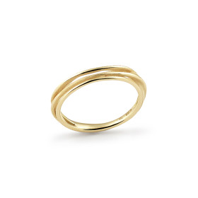 Gelbgold, Ringe, Cammilli Love Song Ehering GAN2626U