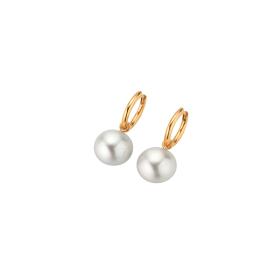 Roségold, Ohrringe, Gellner H2O Creole mit Einhänger 5-24241-02