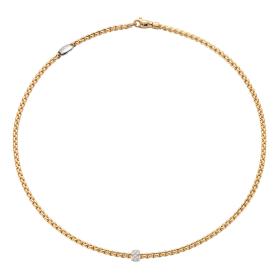 Weißgold, Halsschmuck, FOPE Eka Tiny Flex'it Collier 73001CX_PB_G_XBX_043