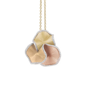         Roségold, Halsschmuck, Cammilli Sultana Anhänger mit Halskette GPE3396T