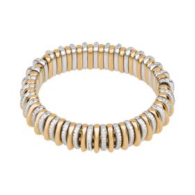 Weißgold, Armschmuck, FOPE Panorama Flex'it Armband mit Diamanten 58904BX_BB_G_GBX_0XS