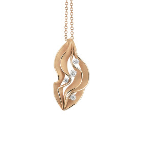 Roségold, Halsschmuck, Cammilli Dune Collier GPE1937J