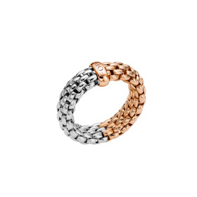 Roségold &amp; Weißgold, Ringe, FOPE Essentials Flex'it Ring 08E02AX_XX_1_XRX_0XS
