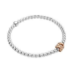 Weißgold, Armschmuck, FOPE Eka Tiny Flex'it Armband 73901BX_BB_B_RRR_0XS