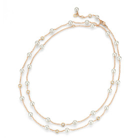 Roségold, Halsschmuck, Gellner Salt´n Pepper Collier, Ref: 5-25053-01