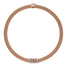Weißgold, Halsschmuck, FOPE Panorama Collier mit Diamanten 58812CX_BB_R_RBX_042