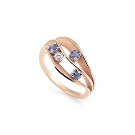 Roségold, Ringe, Annamaria Cammilli Dune Color Ring GAN3383PT01