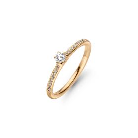 Roségold, Ringe, Henrich & Denzel Diva Solitärring RS006.01000