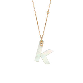 Roségold, Halsschmuck, Gellner Love Letters Collier, Ref: 2-81713-11