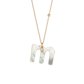 Roségold, Halsschmuck, Gellner Love Letters Collier, Ref: 2-81713-13