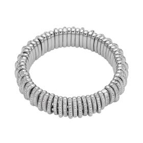 Weißgold, Armschmuck, FOPE Panorama Flex'it Armband mit Diamanten 58904BX_PB_B_XBX_0XS