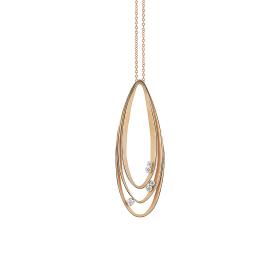 Roségold, Halsschmuck, Annamaria Cammilli Velaa Halskette GPE3082J