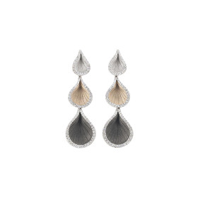 Weißgold, Ohrringe, Cammilli Goccia Ohrringe GOR2115T