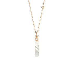 Roségold, Halsschmuck, Gellner Love Letters Collier, Ref: 2-81713-09