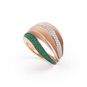 Roségold, Ringe, Annamaria Cammilli Velaa Color Ring GAN3298V05P