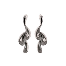 Weißgold, Ohrringe, Cammilli Moon Drops Ohrringe GOR3487ET40