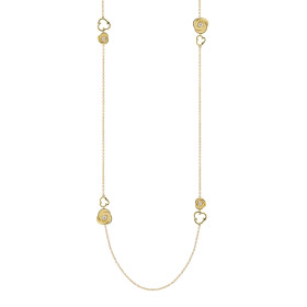 Gelbgold, Halsschmuck, Cammilli Collier Desert Rose Halskette GCO3478U