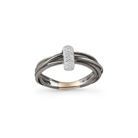Gold farbig beschichtet, Ringe, Cammilli Tie Chic Ring GAN2625E