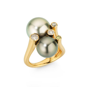 Gelbgold, Ringe, Gellner Modern Classics Ring, Ref: 5-25159-04