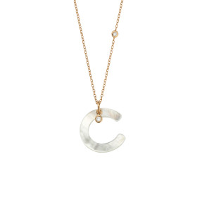 Roségold, Halsschmuck, Gellner Love Letters Collier, Ref: 2-81713-03