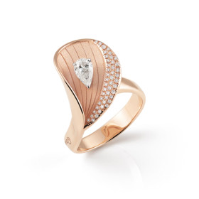 Roségold, Ringe, Cammilli Moon Drops Ring GAN3482PT40