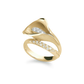 Gelbgold, Ringe, Cammilli Calla Ring GAN0233U