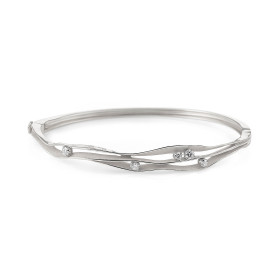 Weißgold, Armschmuck, Cammilli Dune Armreif GBR1249W