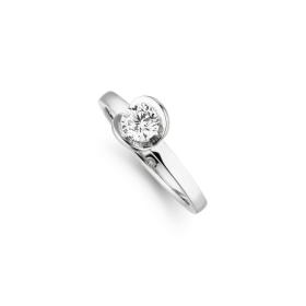 Platin, Ringe, Henrich & Denzel Nova Solitärring Pcs50.05000