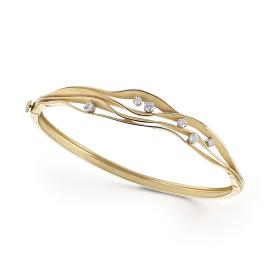 Gelbgold, Armschmuck, Annamaria Cammilli Dune Armreif GBR2536U
