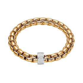         Gelbgold, Armschmuck, FOPE Eka Flex'it Armband 60411BX_PB_G_XBX_00M