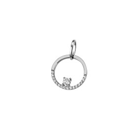 Weißgold, Halsschmuck, Frank Trautz Anhänger Classic 3-06326-52-0008