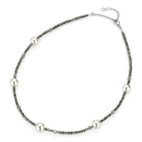 Weißgold, Halsschmuck, Gellner Castaway Collier, Ref: 5-25004-02