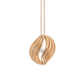 Roségold, Halsschmuck, Cammilli Velaa Star Halskette GPE3252J