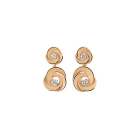 Roségold, Ohrringe, Annamaria Cammilli Desert Rose Ohrringe GOR3474J