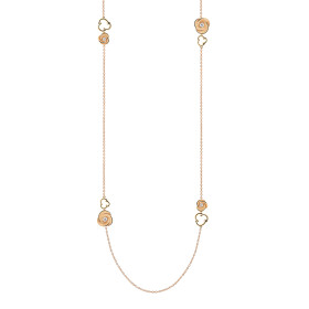 Roségold, Halsschmuck, Cammilli Desert Rose Collier GCO3478J
