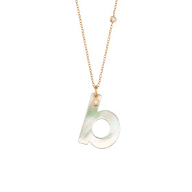 Roségold, Halsschmuck, Gellner Love Letters Collier, Ref: 2-81713-02