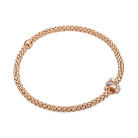 Weißgold, Armschmuck, FOPE Prima Flex'it Armband 74408BX_BB_R_RBR_0XS