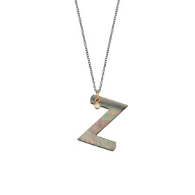 Silber farbig beschichtet, Halsschmuck, Gellner Love Letters Collier, Ref: 2-81714-26