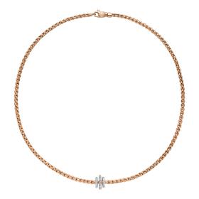 Weißgold, Halsschmuck, FOPE Eka Tiny Halskette 75401CX_BB_R_BBB_043