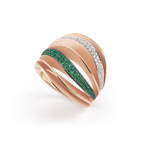 Weißgold, Ringe, Cammilli Velaa Color Ring GAN3297V05P