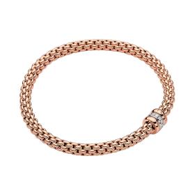 Weißgold, Armschmuck, FOPE Solo Flex'it Armband 62106BX_BB_R_RBR_0XS
