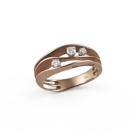 Gold farbig veredelt, Ringe, Cammilli Dune Ring, Ref: GAN2662C