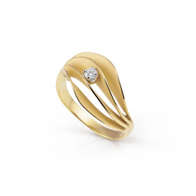 Gelbgold, Ringe, Cammilli Velaa Star Ring, Ref: GAN3245U