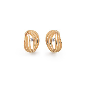         Roségold, Ohrringe, Cammilli Velaa Star Ohrringe GOR3249J