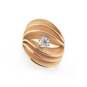 Roségold, Ringe, Cammilli Velaa Royale Ring GAN3188J