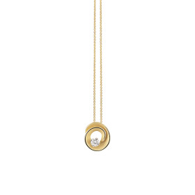 Gelbgold, Halsschmuck, Cammilli Dune Assolo Halskette GPE3237U