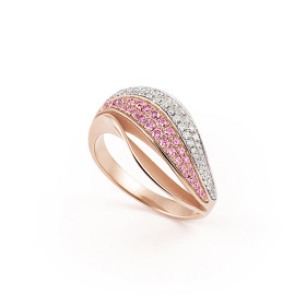 Weißgold, Ringe, Cammilli Velaa Color Ring GAN3299V02P