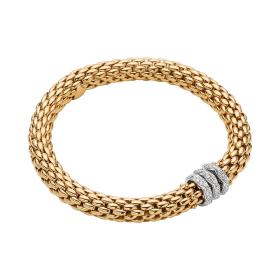 Weißgold, Armschmuck, FOPE Love Nest Flex'it Armband 45114BX_PB_G_BBB_0XS